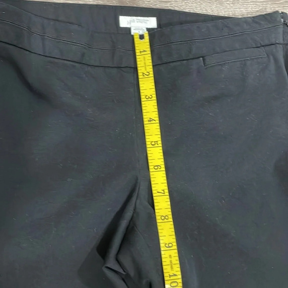 J. Jill Precision Stretch Pants Black 6P - Picture 9 of 15